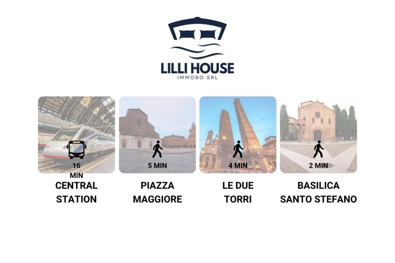 Lilli House - Suite In The Heart Of โบโลญญา ภายนอก รูปภาพ